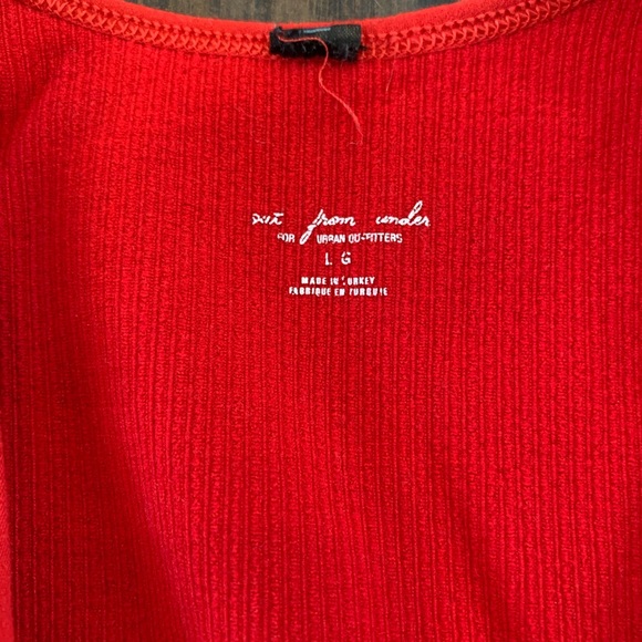 Red UO Out From Under Hailey Tank/Bra Top - Picture 3 of 3